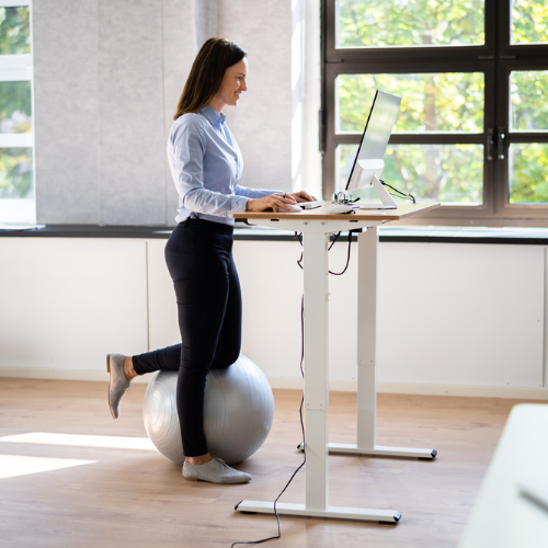 Health benefits of standing desks